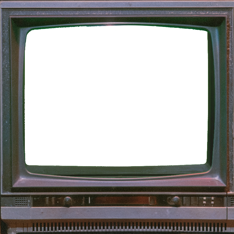 Retro television set